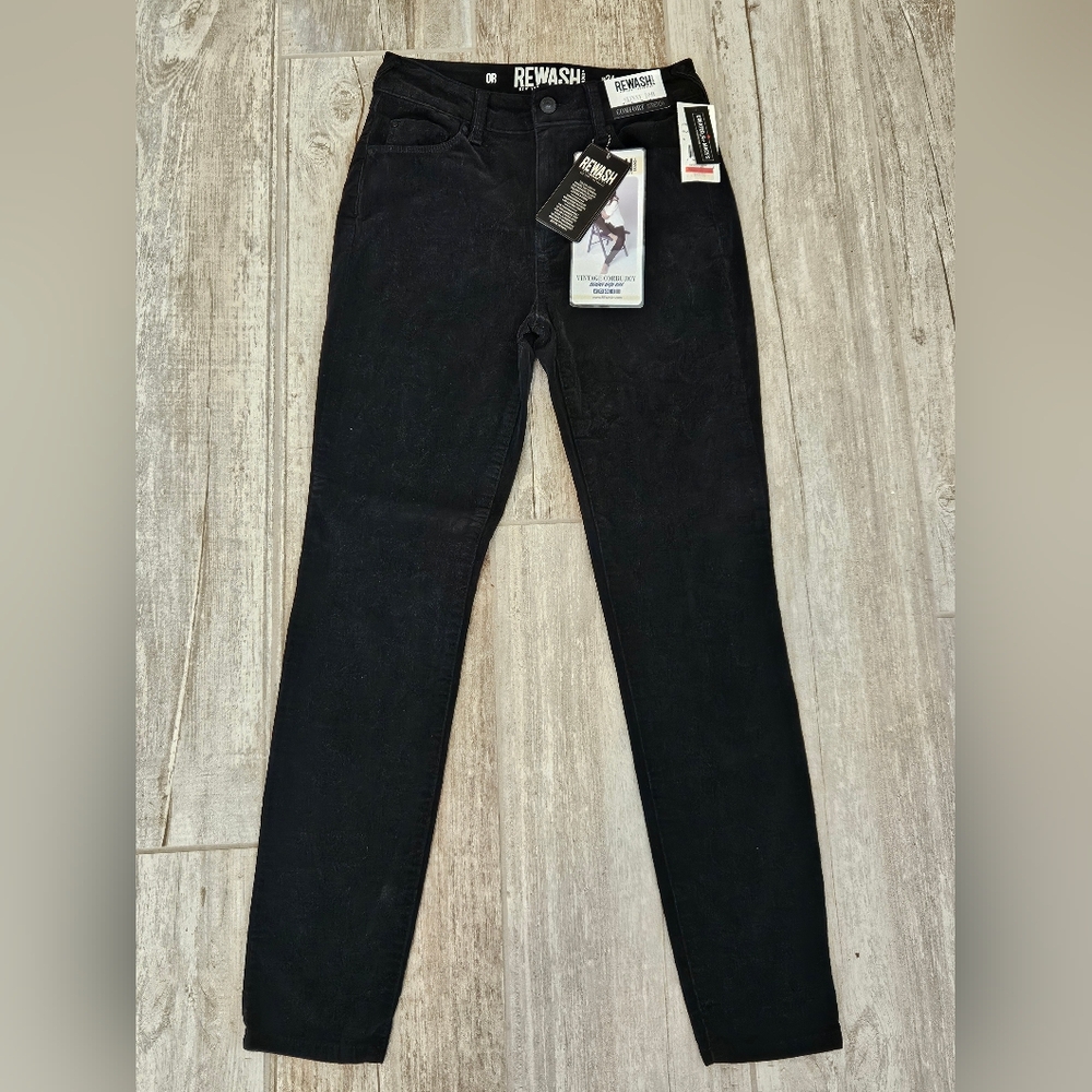 Rewash Vintage Corduroy Skinny High Rise Pants